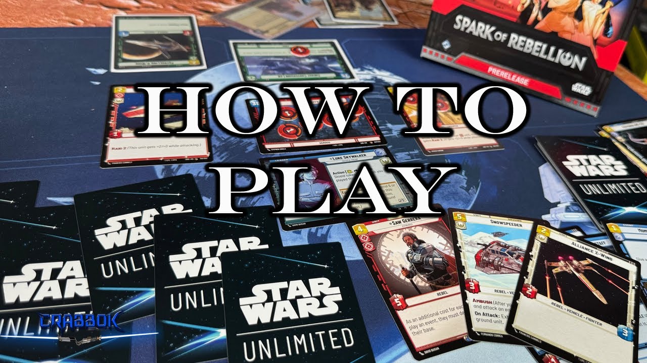 How to Play Star Wars Unlimited - Gameplay Tutorial
