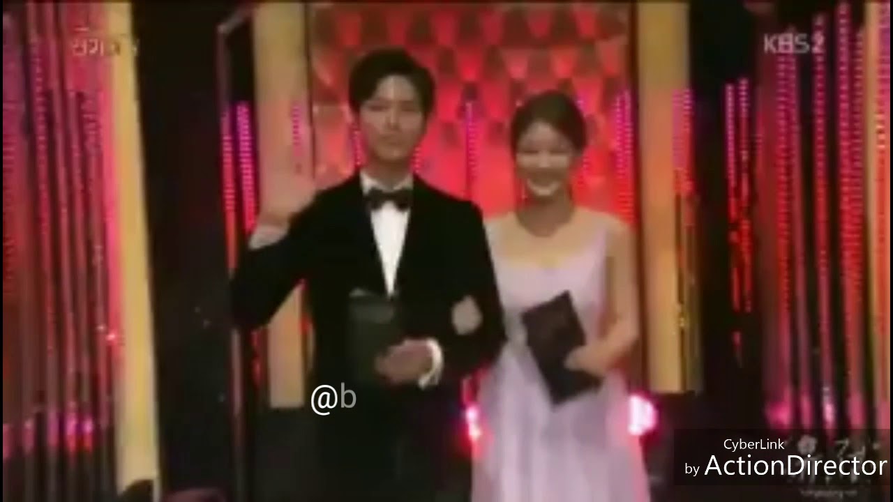 Park bo gum and Kim yoo jung ,Boyoo couple sweetes interactions in 2017 #KBSDramaAwards
