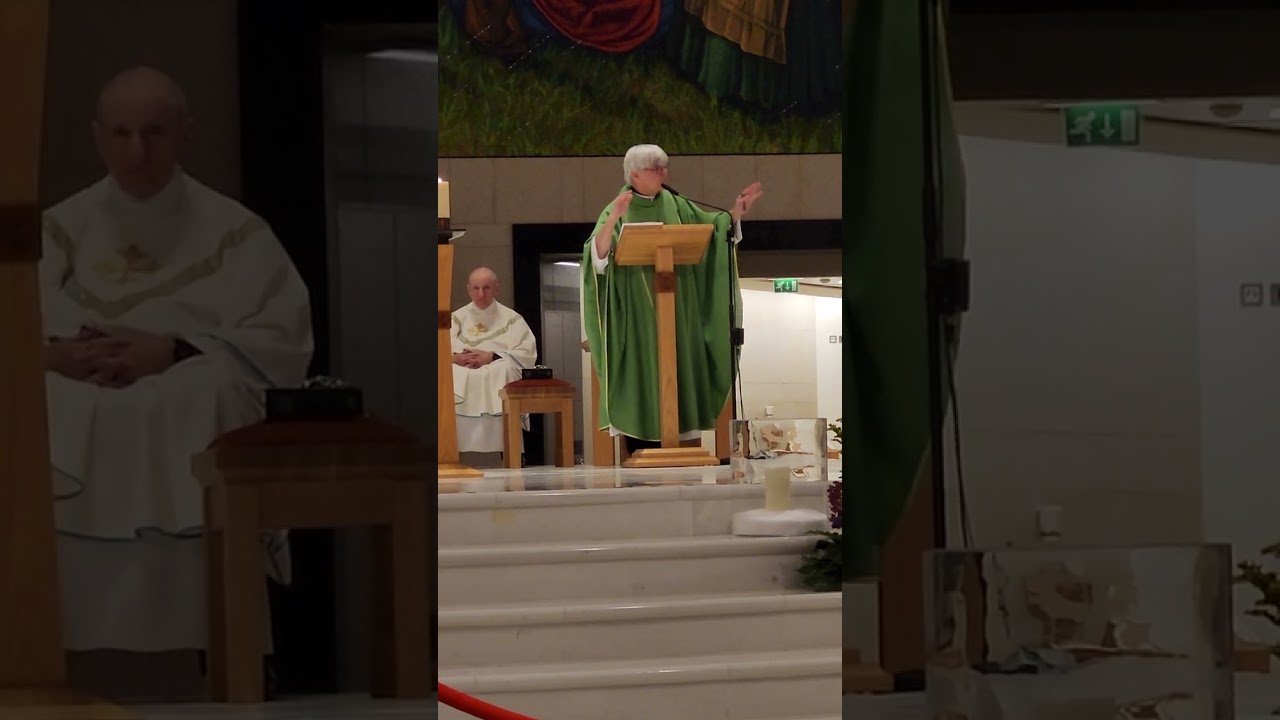 Fr. Jim Blount Healing Service Following Mass in the Basilica at Knock Shrine in Ireland