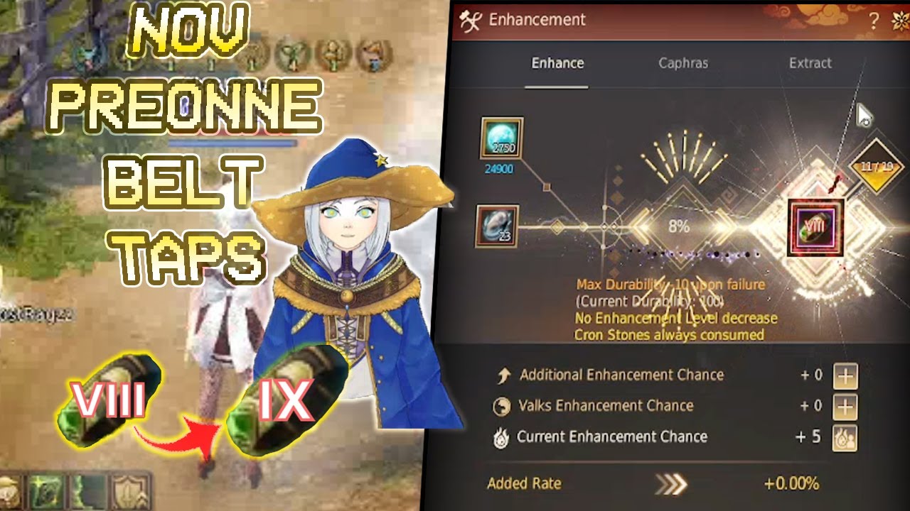 Black Desert Enhancing Preonne / Debos