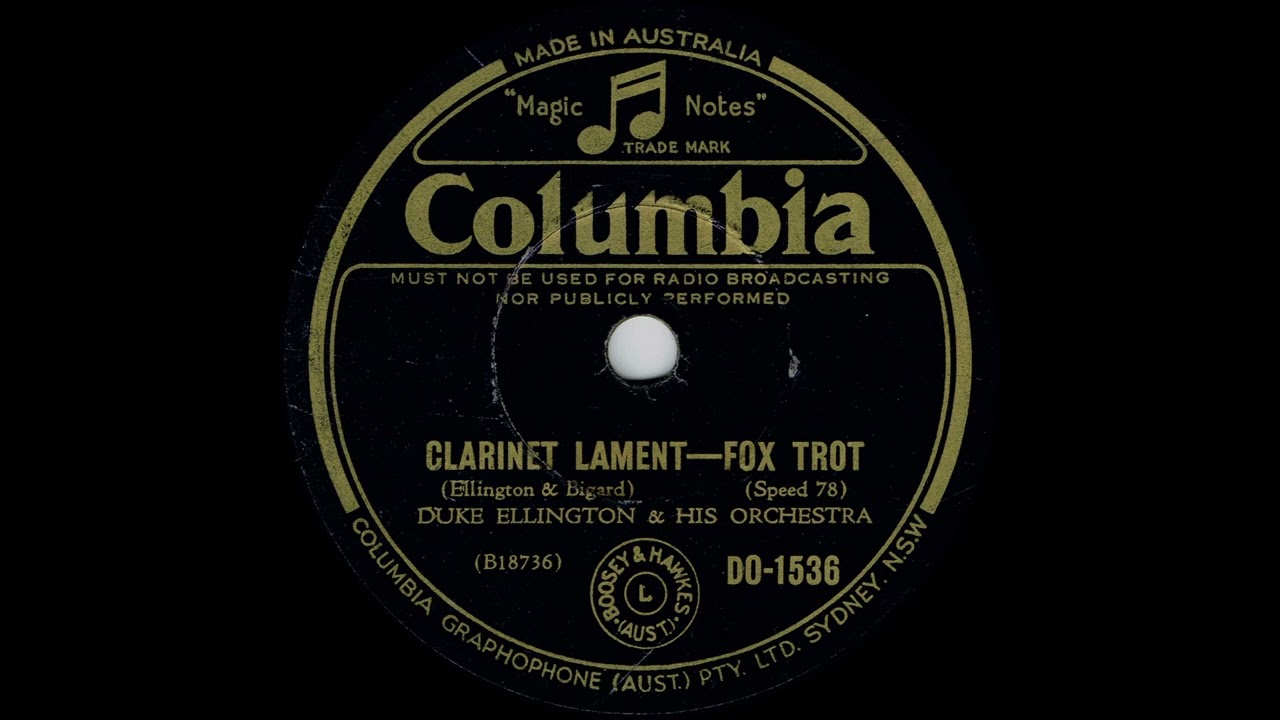 1936 Duke Ellington - Clarinet Lament