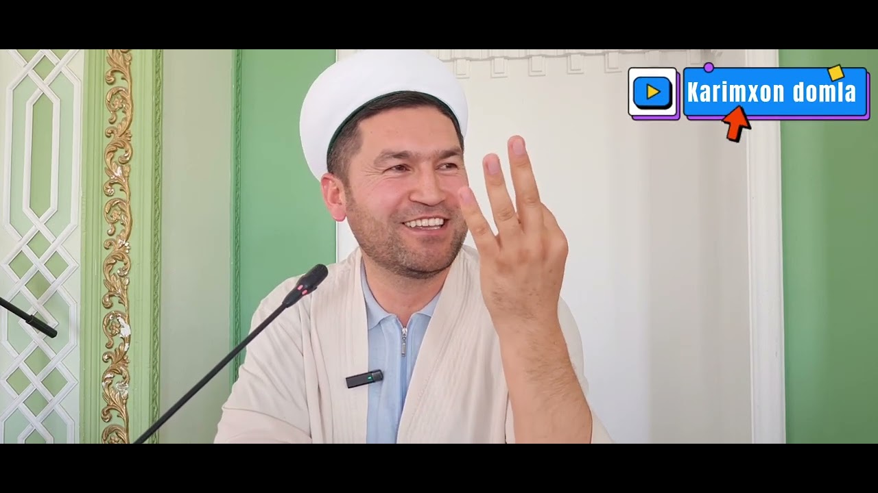 Assalomu alaykum va rohmatullohi va barokatuh Kim shu kalimani aytsa....