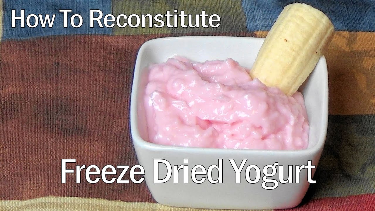 How To Freeze Dry And Reconstitute Yogurt Ep280