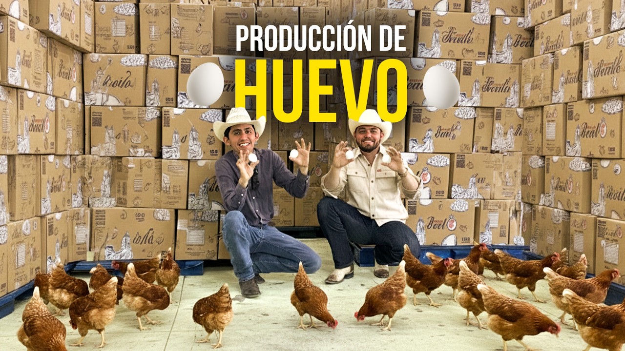Visitamos la producción de HUEVO en Hermosillo Sonora, junto a Alejandro Corrales Félix