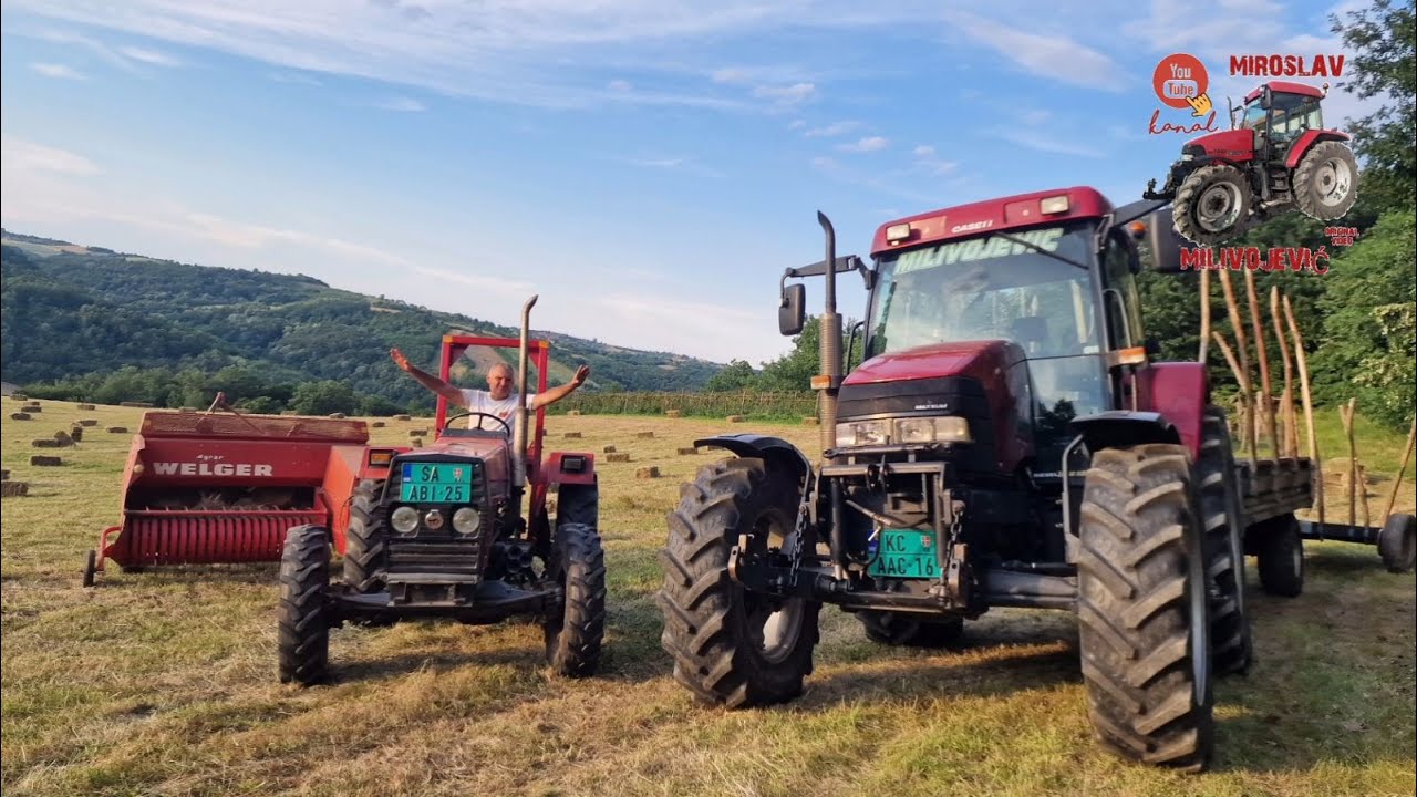 Baliranje sena sa IMT 549 DV i WELGER AP 430