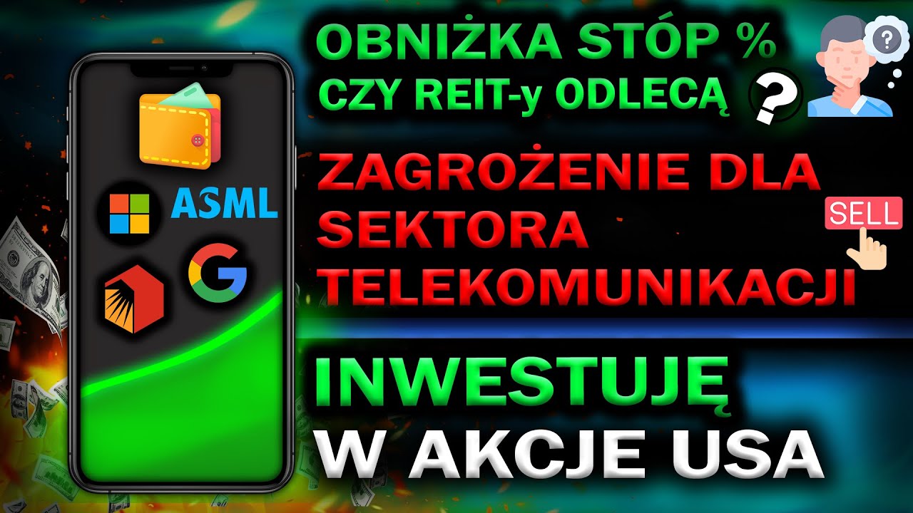 FED obniży stopy procentowe jak zareagują REITy? Inwestuje w akcje USA! Droga do wolności finansowej