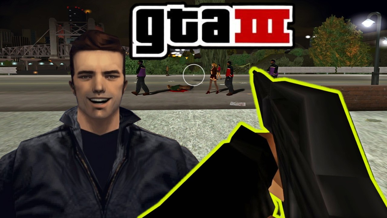 JOGANDO A PRIMEIRA E A ÚLTIMA MISSÃO MAS EM PRIMEIRA PESSOA NO GTA 3!