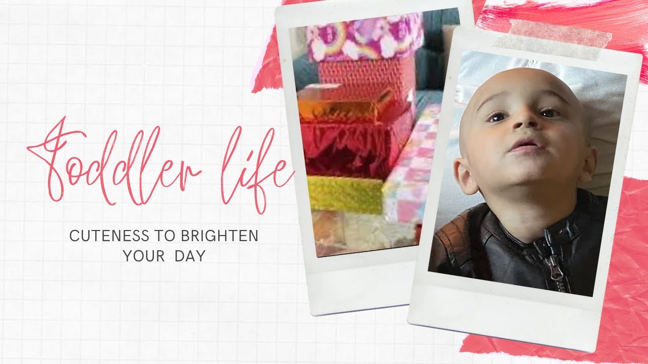 Unboxing birthday gifts/ Baby goes for a haircut/ toddlers life