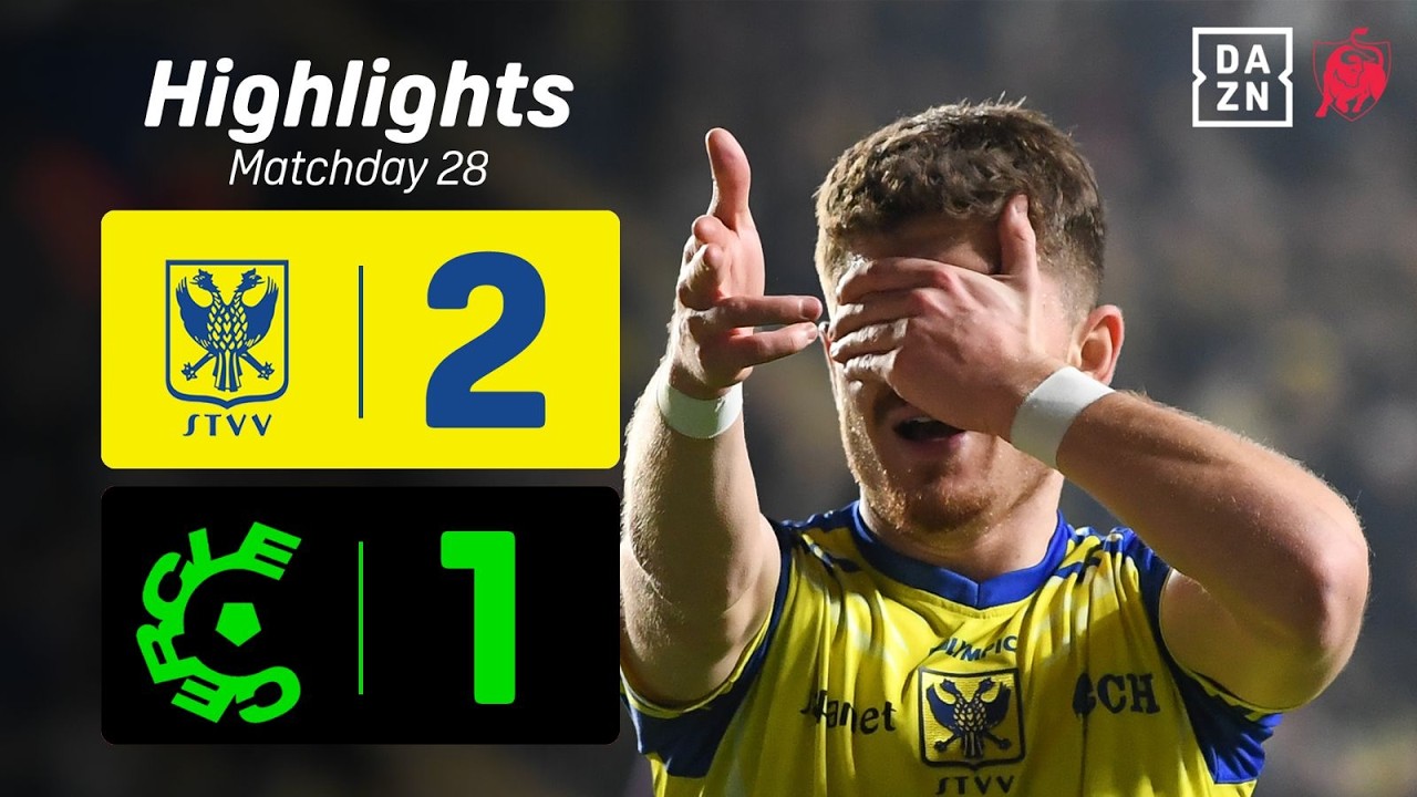 STVV komt weer op gelijke hoogte met Club Brugge op de 2️⃣e plaats. 🐥💪 | STVV - Cercle Brugge
