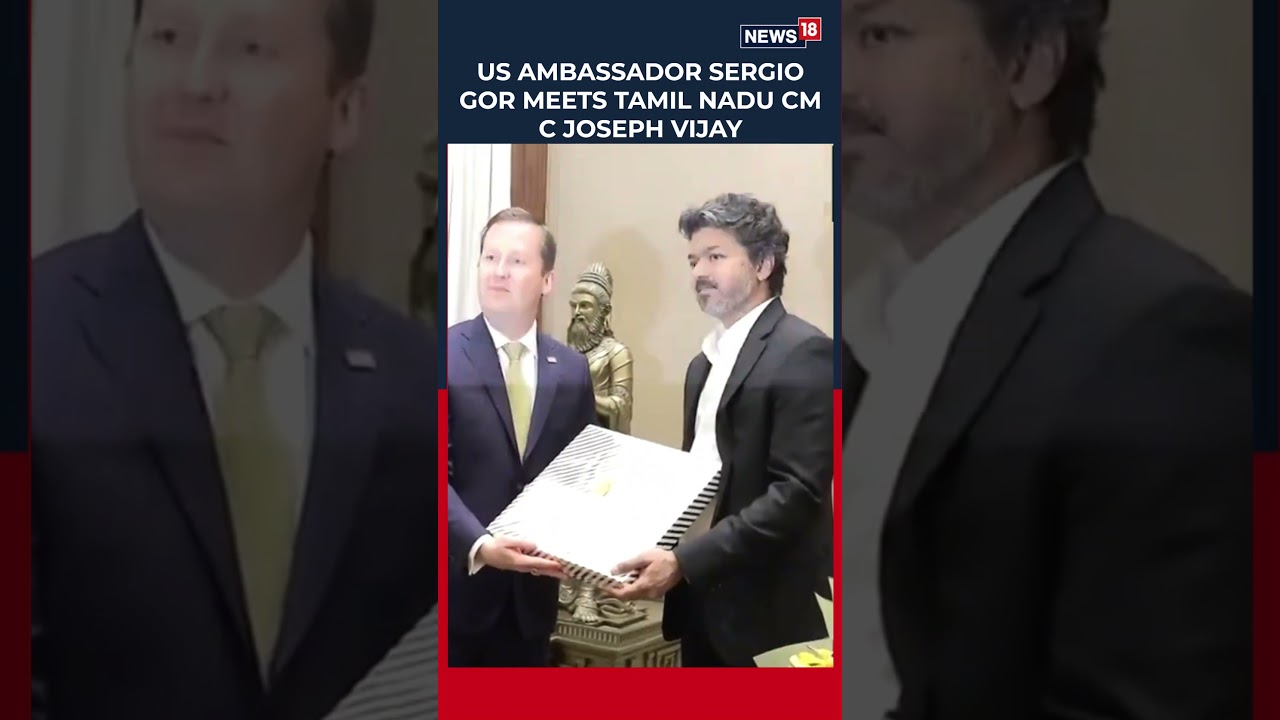 US Ambassador Sergio Gor Meets Tamil Nadu CM C Joseph Vijay At Chennai Secretariat | N18S