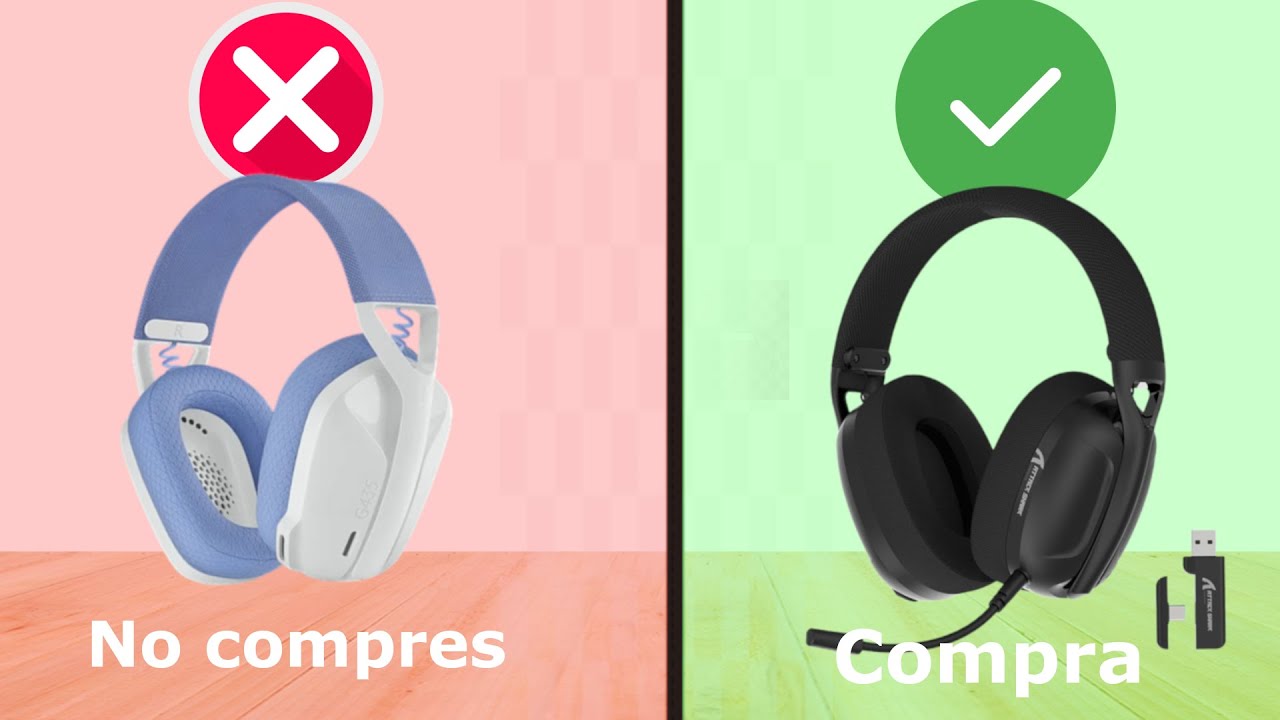 NO COMPRES LOS LOGITECH G435 SIN VER ESTO|| ATTACK SHARK L80 REVIEW