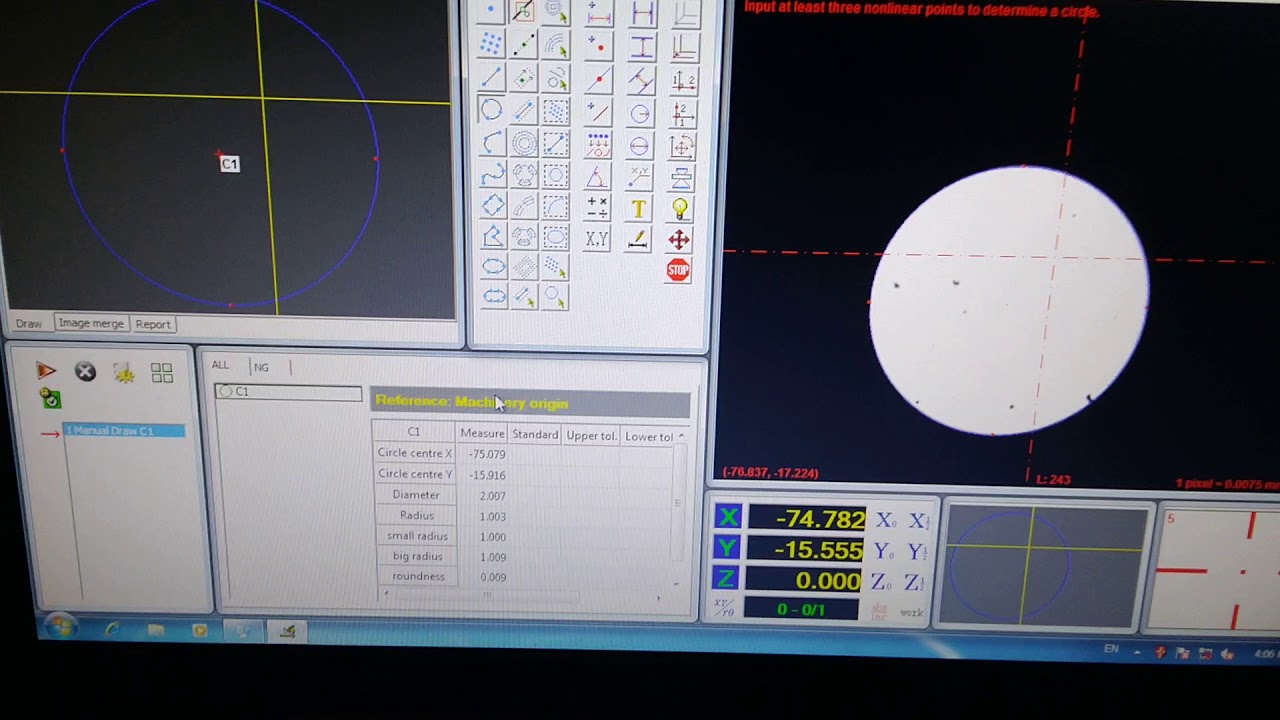 OMEGA METROLOGY PRODUCTS 2D VISION MEASUREMENT MACHINE