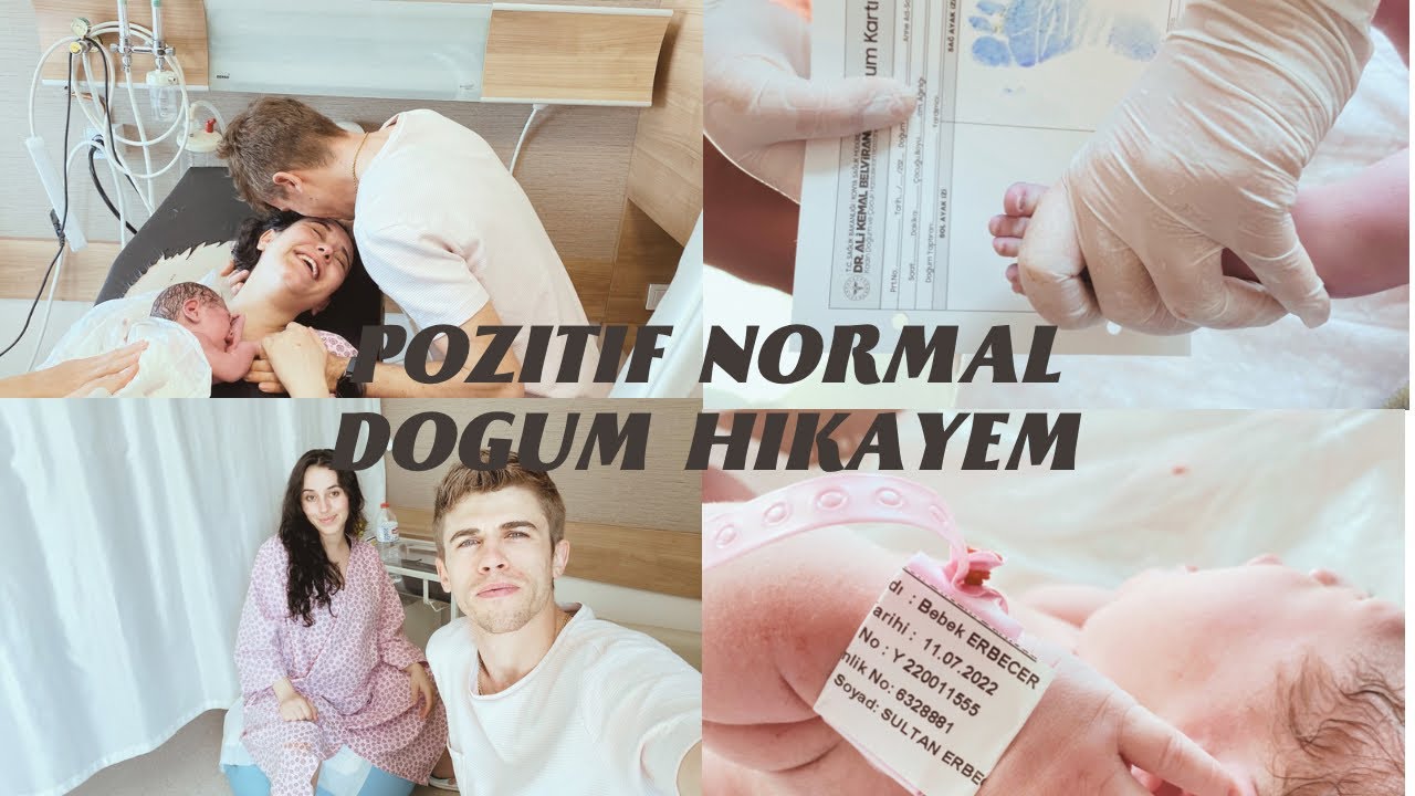 Doğal doğum hikayem epiduralsiz suni sancısız | bebek hemsiresi anne