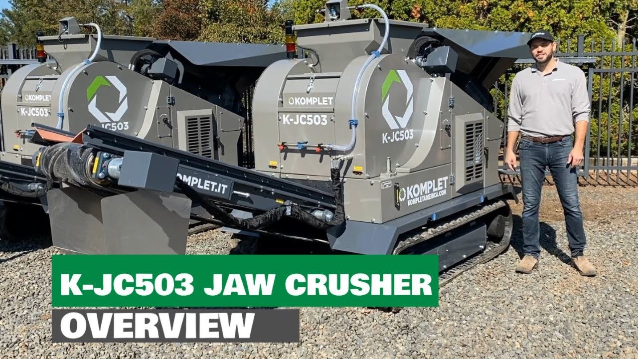 Komplet K-JC503 Jaw Crusher Overview