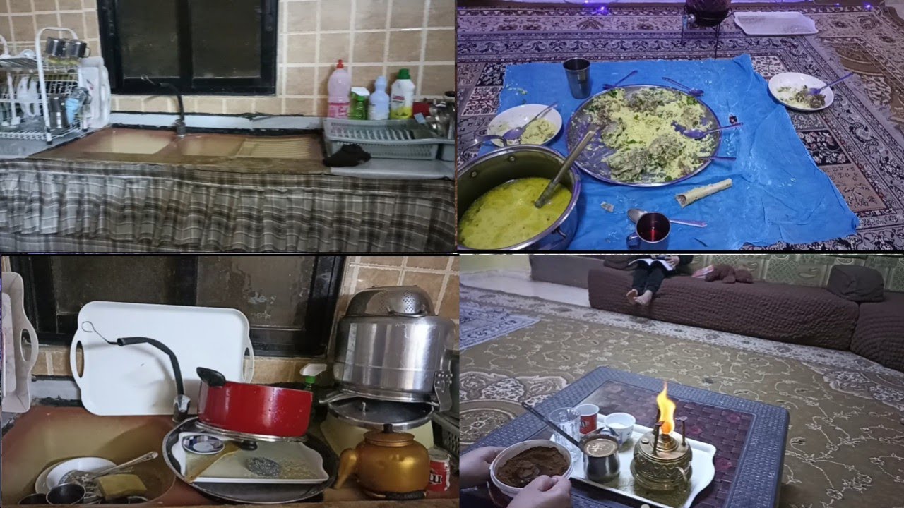 روتين ما بعد الافطار وتنظيف المطبخ 😮‍💨