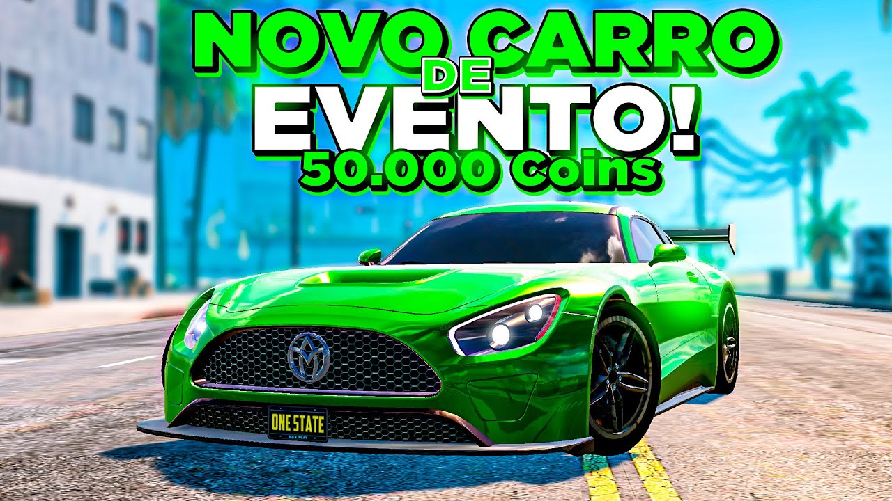 PEGUEI O NOVO CARRO DO EVENTO! UMA MERCEDES, GASTEI MUITOS COINS NO ONE STATE RP