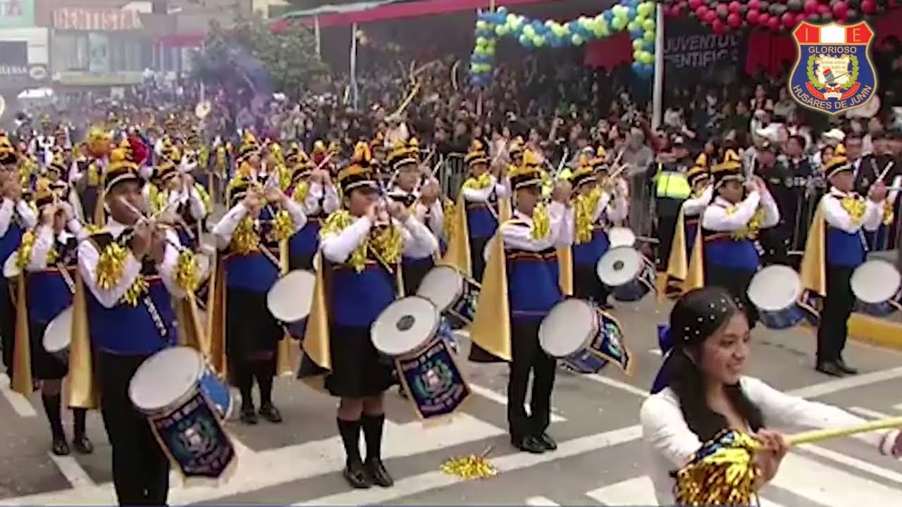 Colegio HUSARES DE JUNIN - Desfile 2025 El Agustino