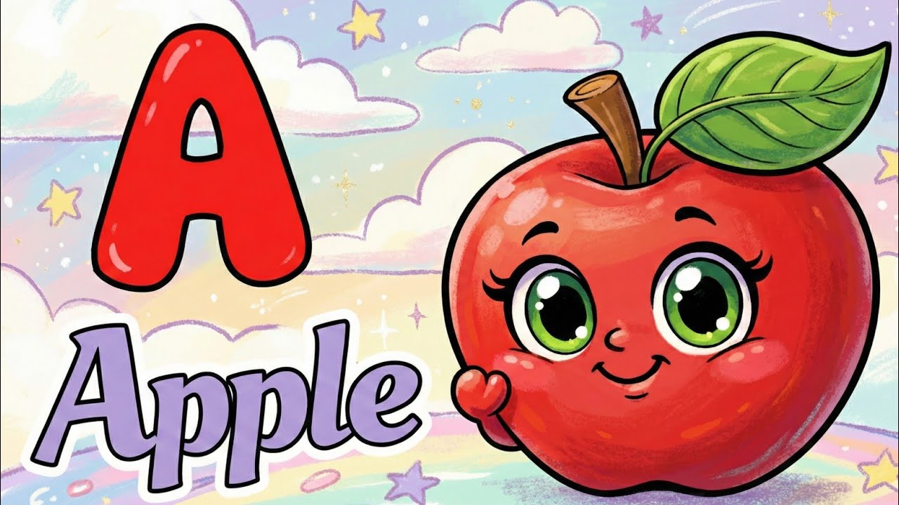 A for Apple B for Ball | Learn English Alphabets | ABCD Song for Kids