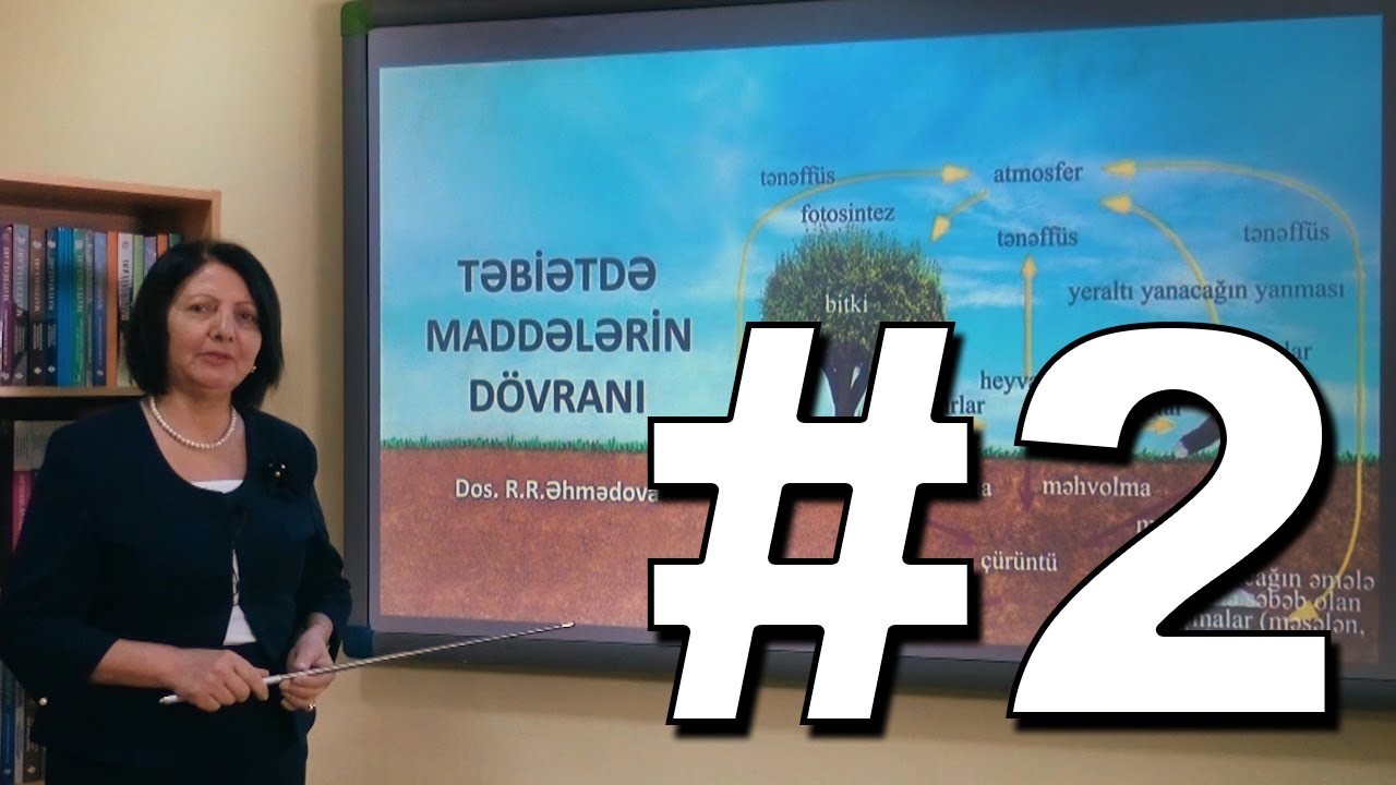 Ekologiya Videodərs 2 (Təbiətdə maddələrin dövranı)