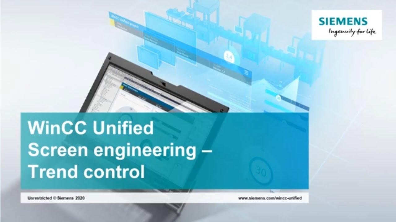 11 SIMATIC WinCC Unified Trend control