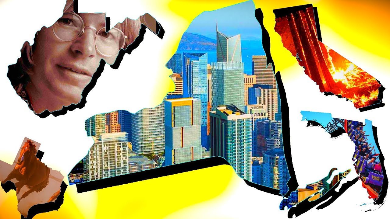 Designing Cities in Every USA State?! (Cities Skylines)