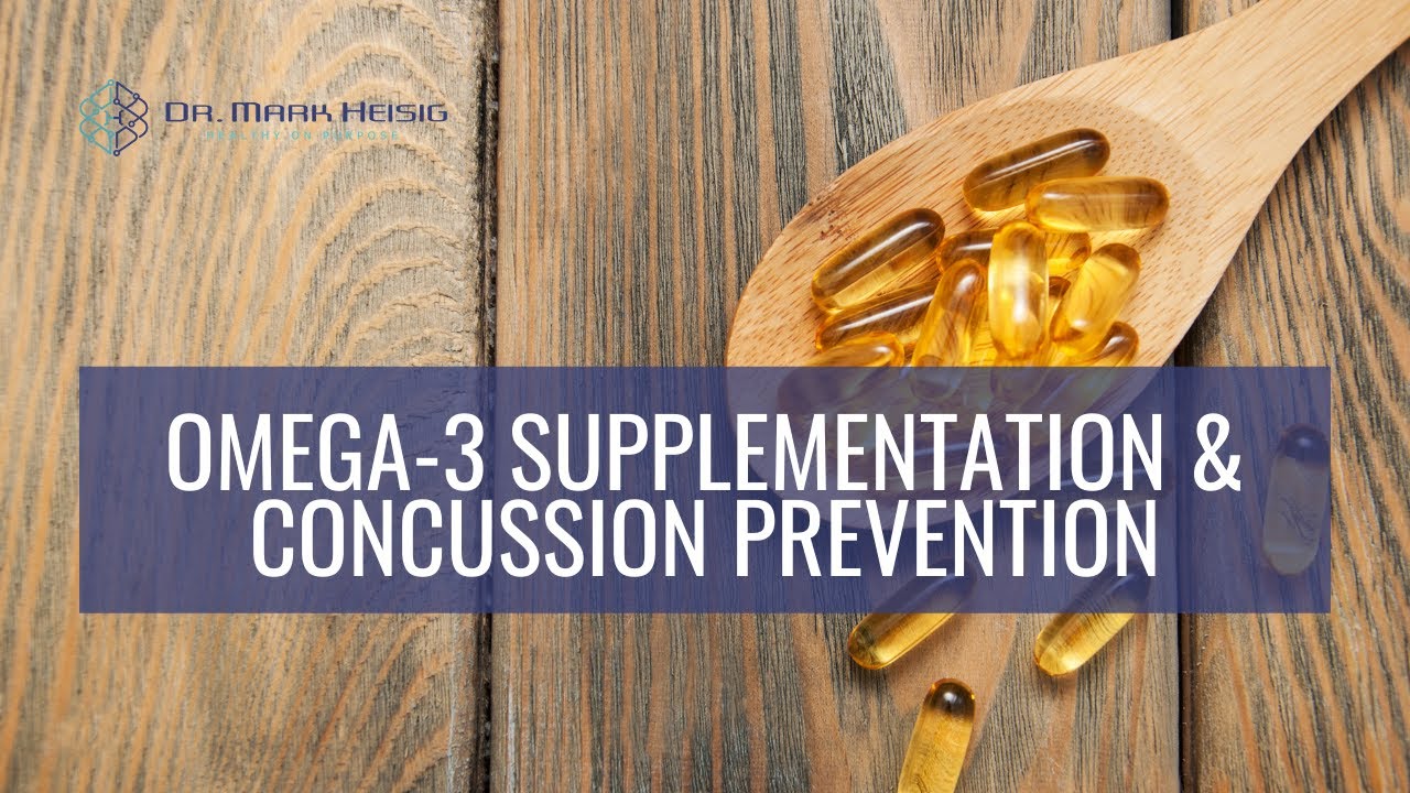 Should you take fish oil for a concussion?