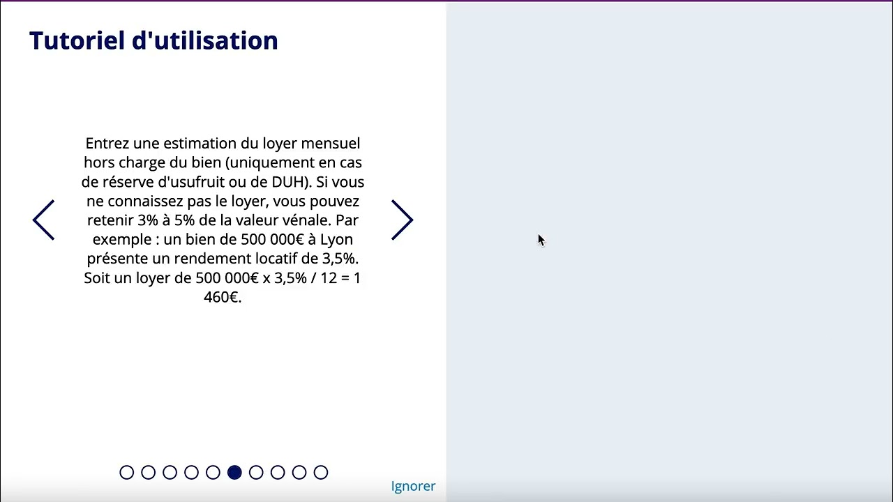Démonstration Simulateur Viager Vita Pecunia
