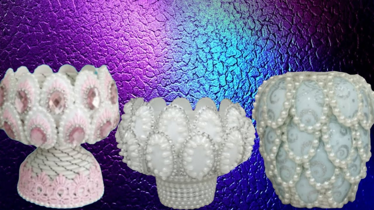 3 гениальные вазы своими руками из пластиковых ложек/3 Brilliant DIY Vases From Plastic Spoons