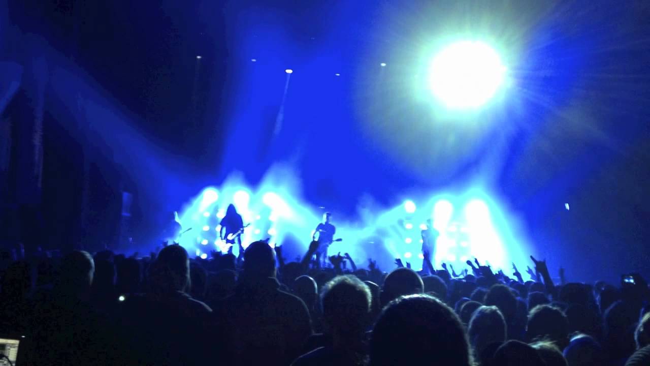 In Flames p&aring; Flygeln i Norrk&ouml;ping 12-04-09