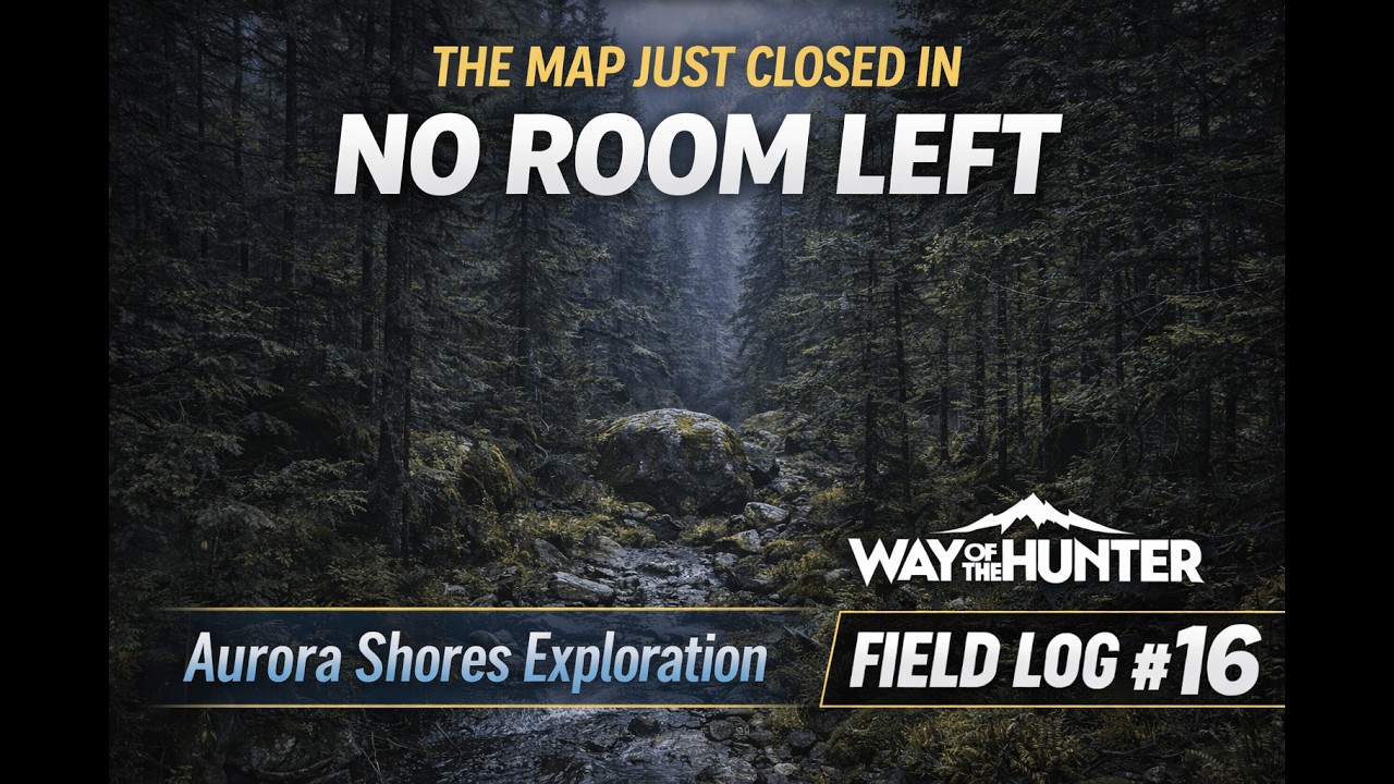 The Map Just Closed In | Aurora Shores