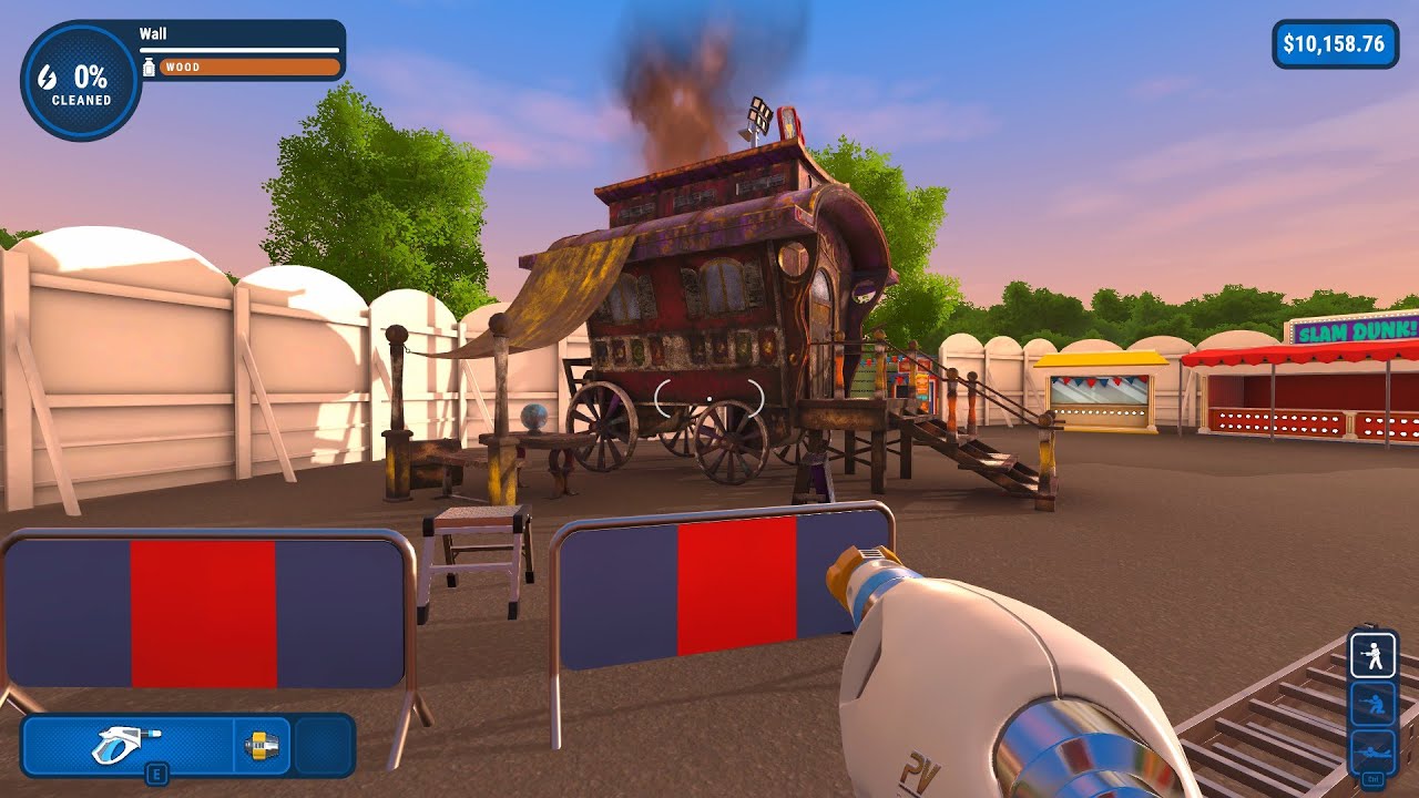 PowerWash Simulator - No Commentary - Just Chillin ' - Clean the Fortune Teller's Wagon