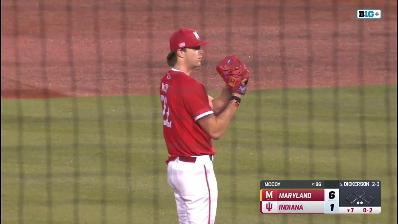 Adam Oppenheim | PxP Highlights | Indiana Baseball vs Maryland TV