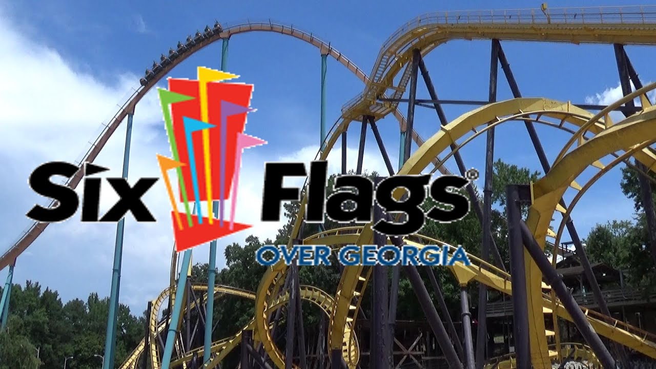 The Roller Coasters of Six Flags Over Georgia with The Legend