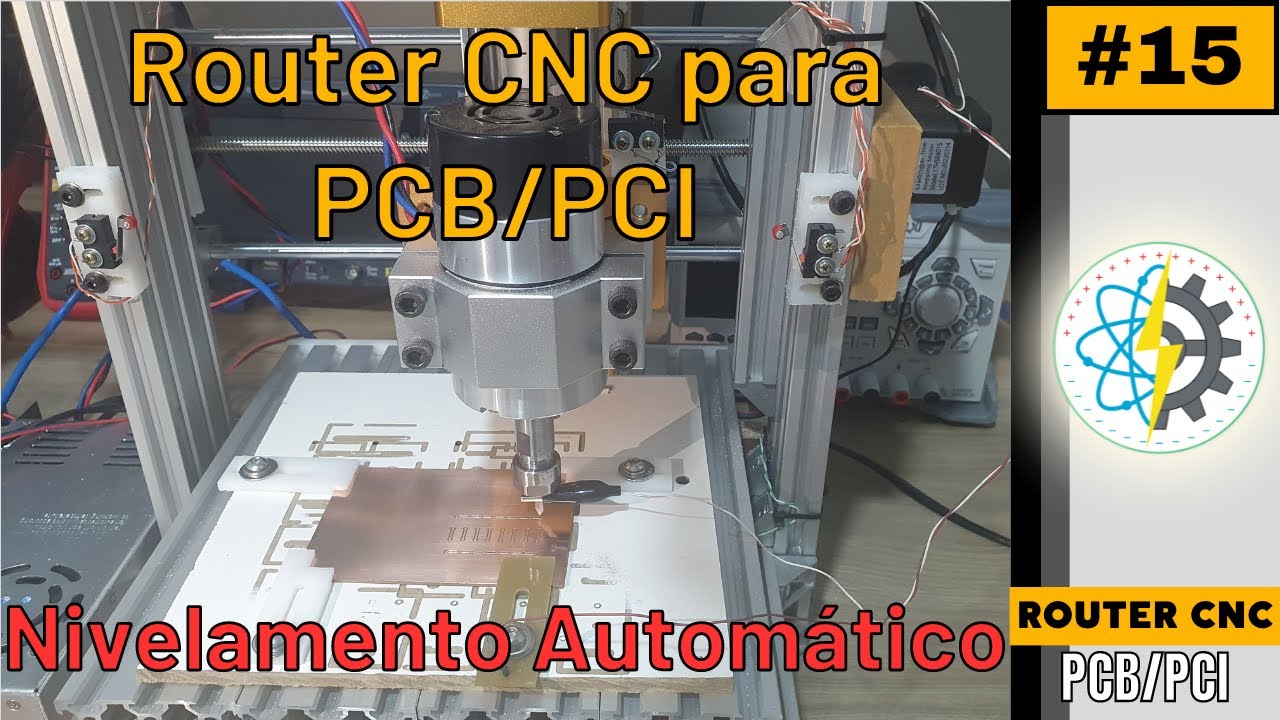 Router CNC para produzir PCB-PCI | Nivelamento Automático