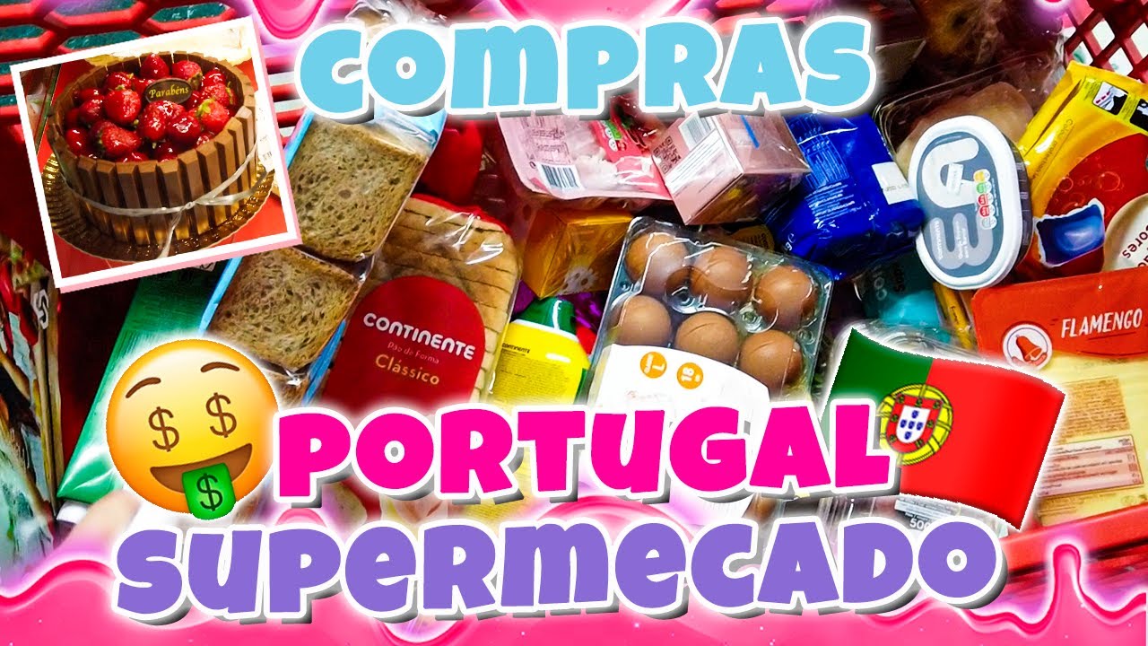 COMPRAS DA SEMANA SUPERMERCADO CONTINENTE PORTUGAL 2021! QUANTO GASTEI?