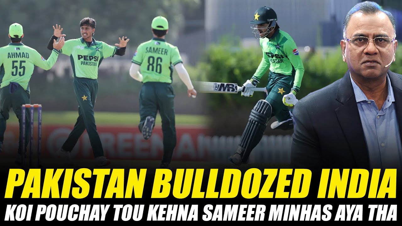 Pakistan Bulldozed India | Koi Pouchay Tou Kehna Sameer Minhas Aya Tha | Basit Ali