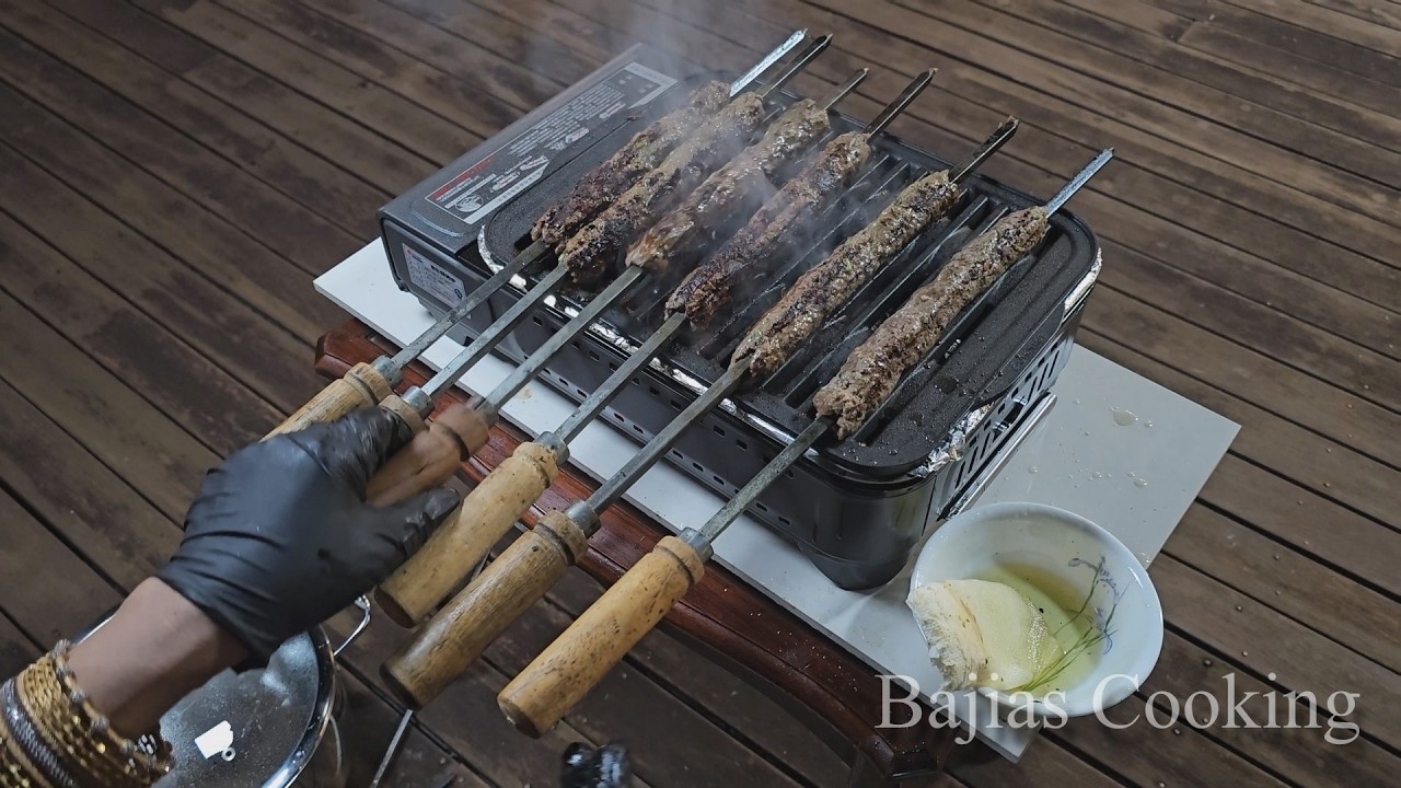 " Seekh Kebab & Chapli Kebab " Bajias Cooking