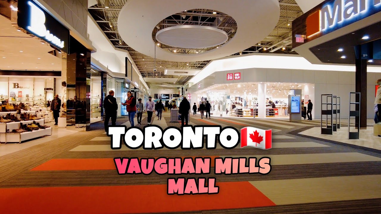 Vaughan Mills Mall Shopping Center Canada Walking Tour