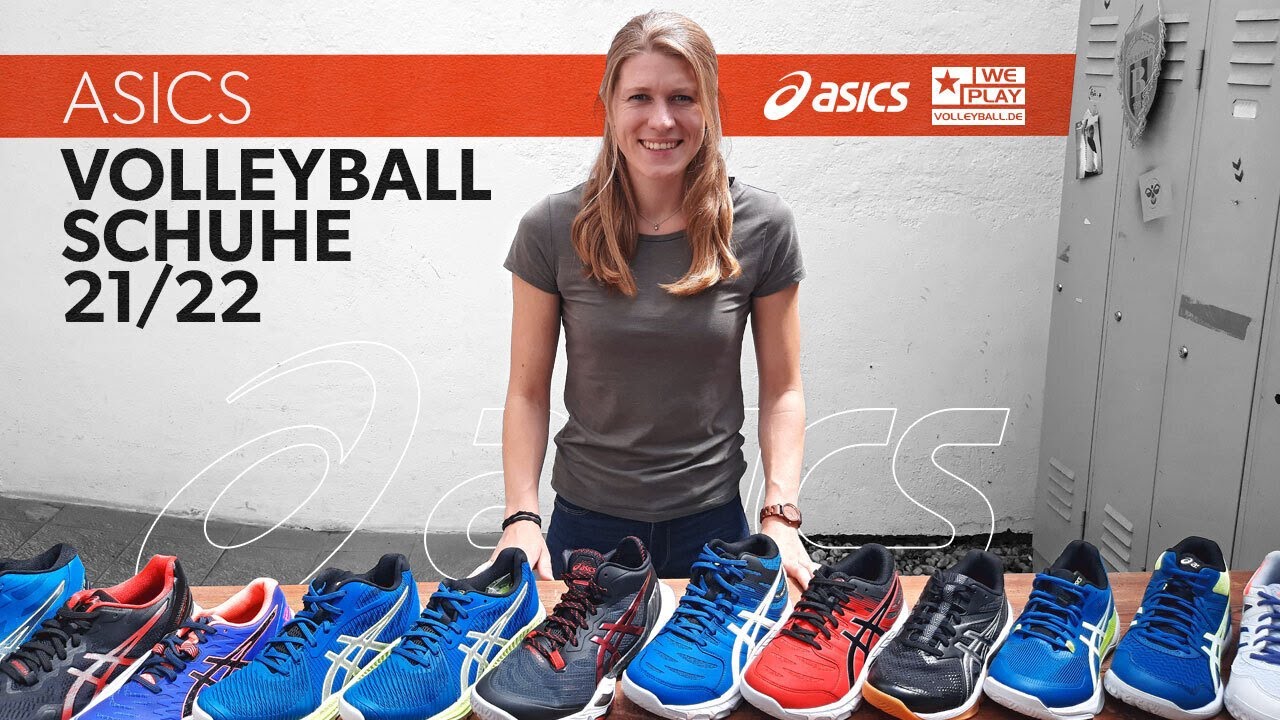 Überblick asics Volleyballschuhe 2021/22
