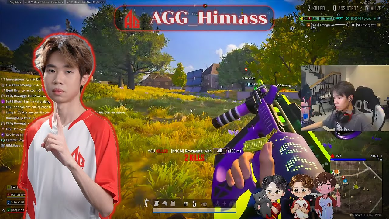 AGG_Himass#122 | FPP SQUAD RANKED | PUBG Pro-Player