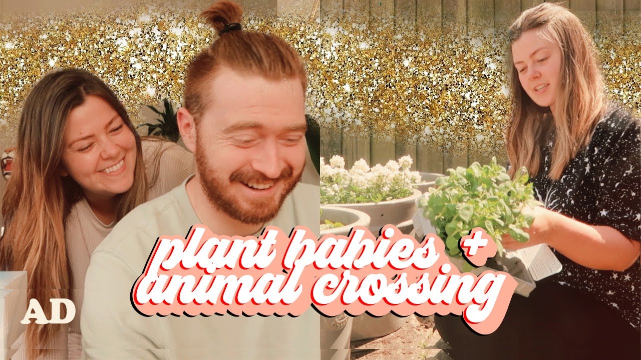 HOME VLOG - PLANT BABIES, CARE PACKAGES + MY ANIMAL CROSSING HOUSE | LUCY WOOD [AD]