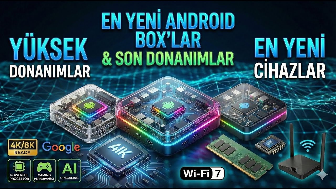 Bu Cihazlar Çok Güçlü:Sınırları Zorlayan Yeni Nesil Android Box Modelleri |Donanım Sınırı Aşılır mı?