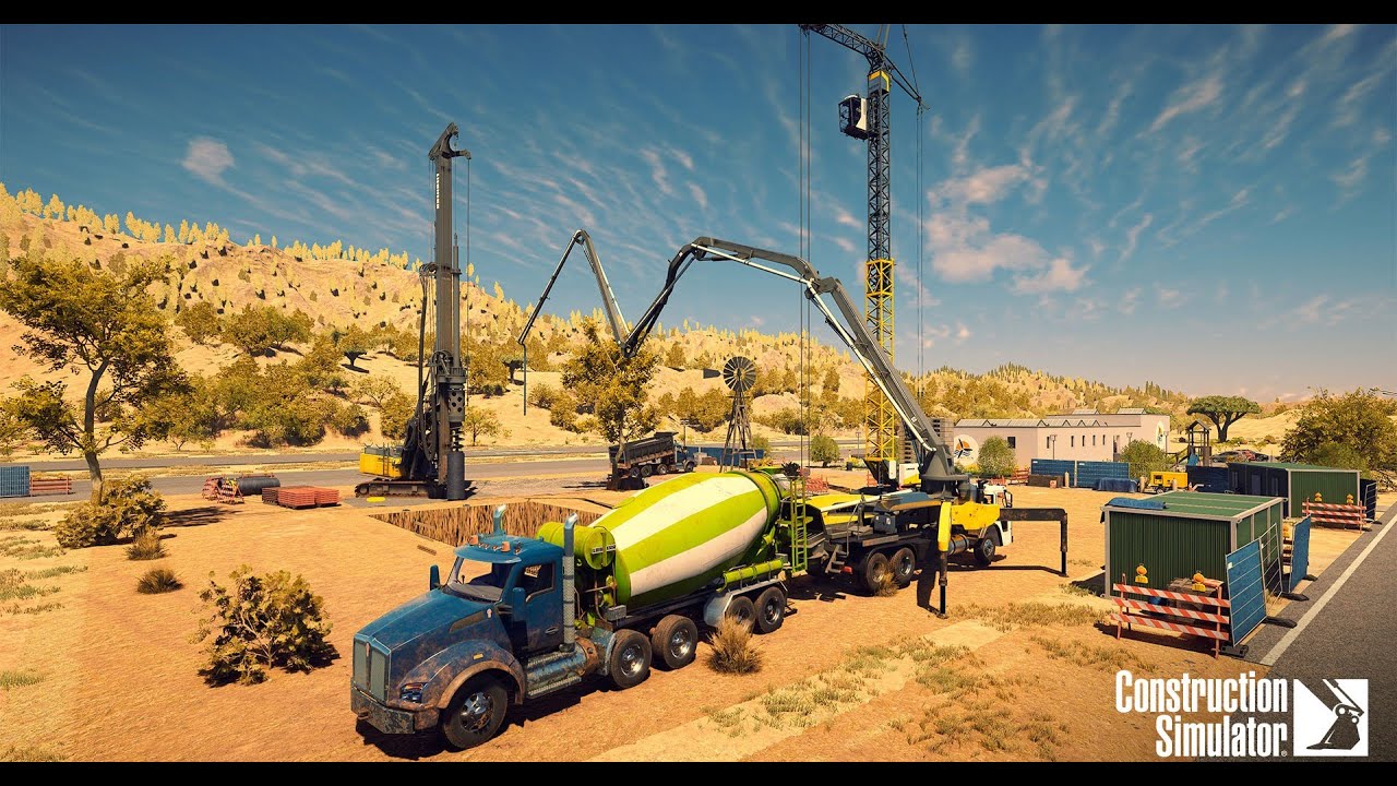 CONSTRUCTION SIMULATOR (2022) - Campaign Job: PARK   Peaceful Greenery Part 4 #constructionsimulator