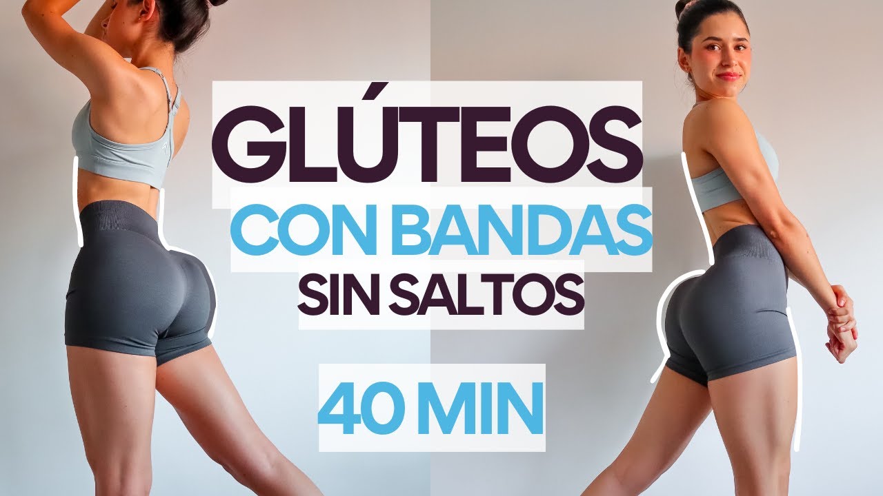 40 MIN GLÚTEOS REDONDOS Y FIRMES INTENSO CON BANDAS – rutina de ejercicio en casa - ILI LIFE