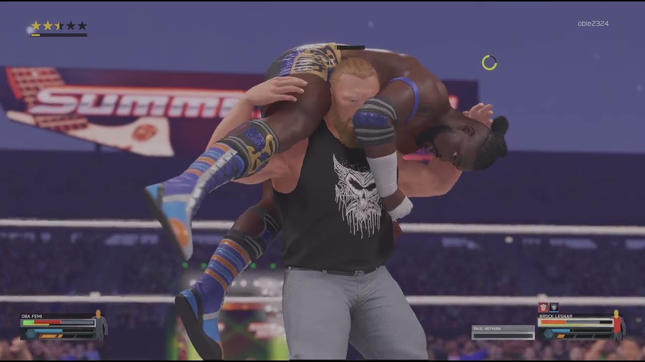 My SummerSlam night one