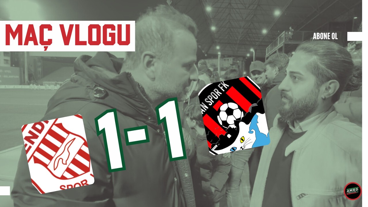 Maçın Vlogu | Pendikspor 1 - 1 Vanspor | İstanbul'da Kaybetmek Yok!
