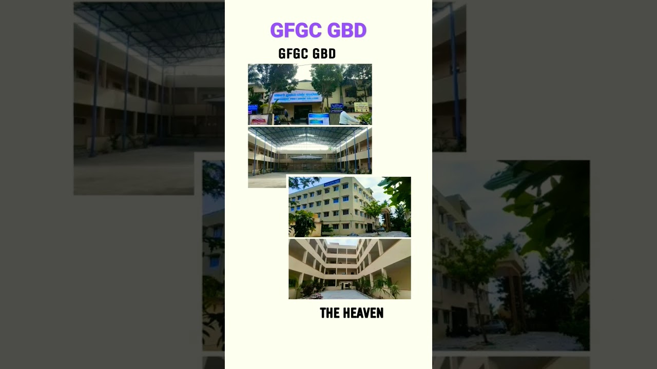government first grade college Gowribidanur