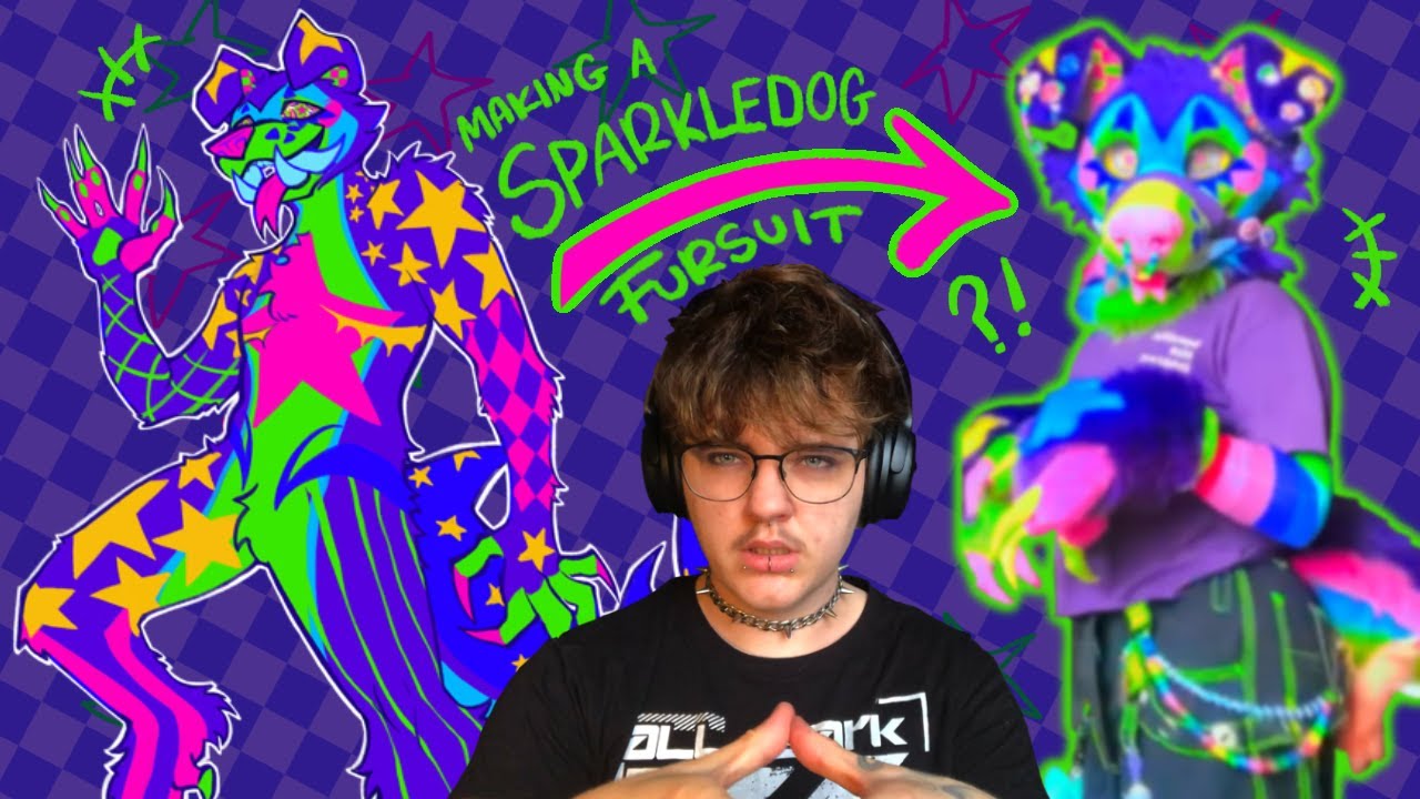Can I become a sparkledog irl? ☆ Fursuit making and yapping