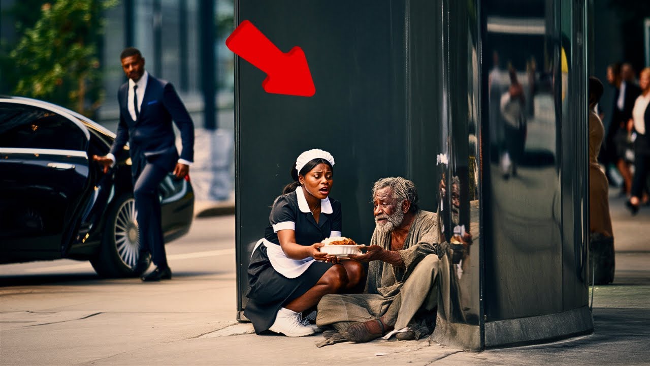 A POOR BLACK WAITRESS SHARED HER FOOD WITH A HOMELESS MAN—DAYS LATER, A BILLIONAIRE FOUND HER