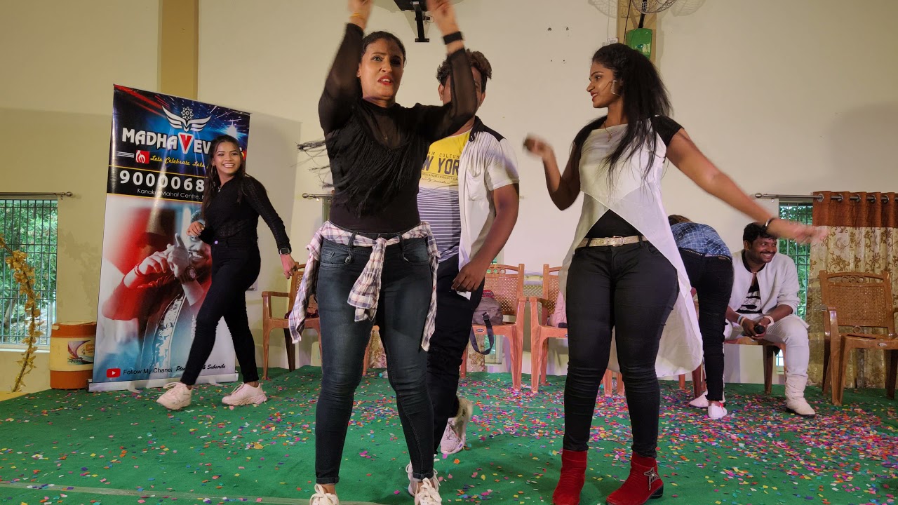 పిల్లో పిల్లో మరదలు పిల్లో Full energetic Girls Dance MADHAV EVENTS NELLORE 9000068906 ❤️